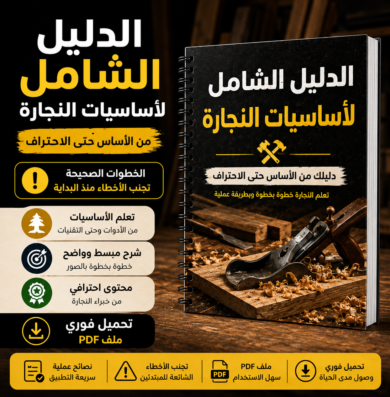 الدليل الشامل لأساسيات النجارة